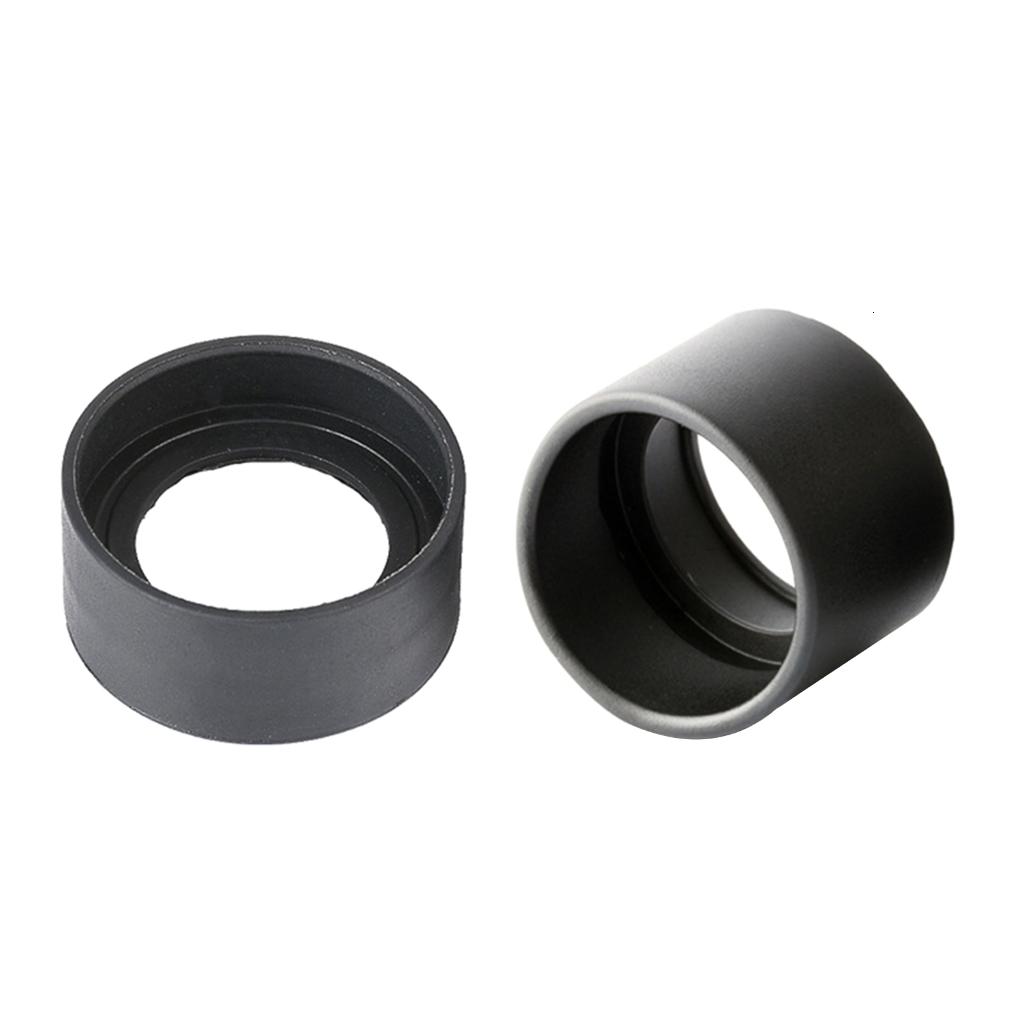 2 cái kính hiển vi eyecups Ống nhòm Bìa bảo vệ cho ống nhòm trinocular eyeshields. 