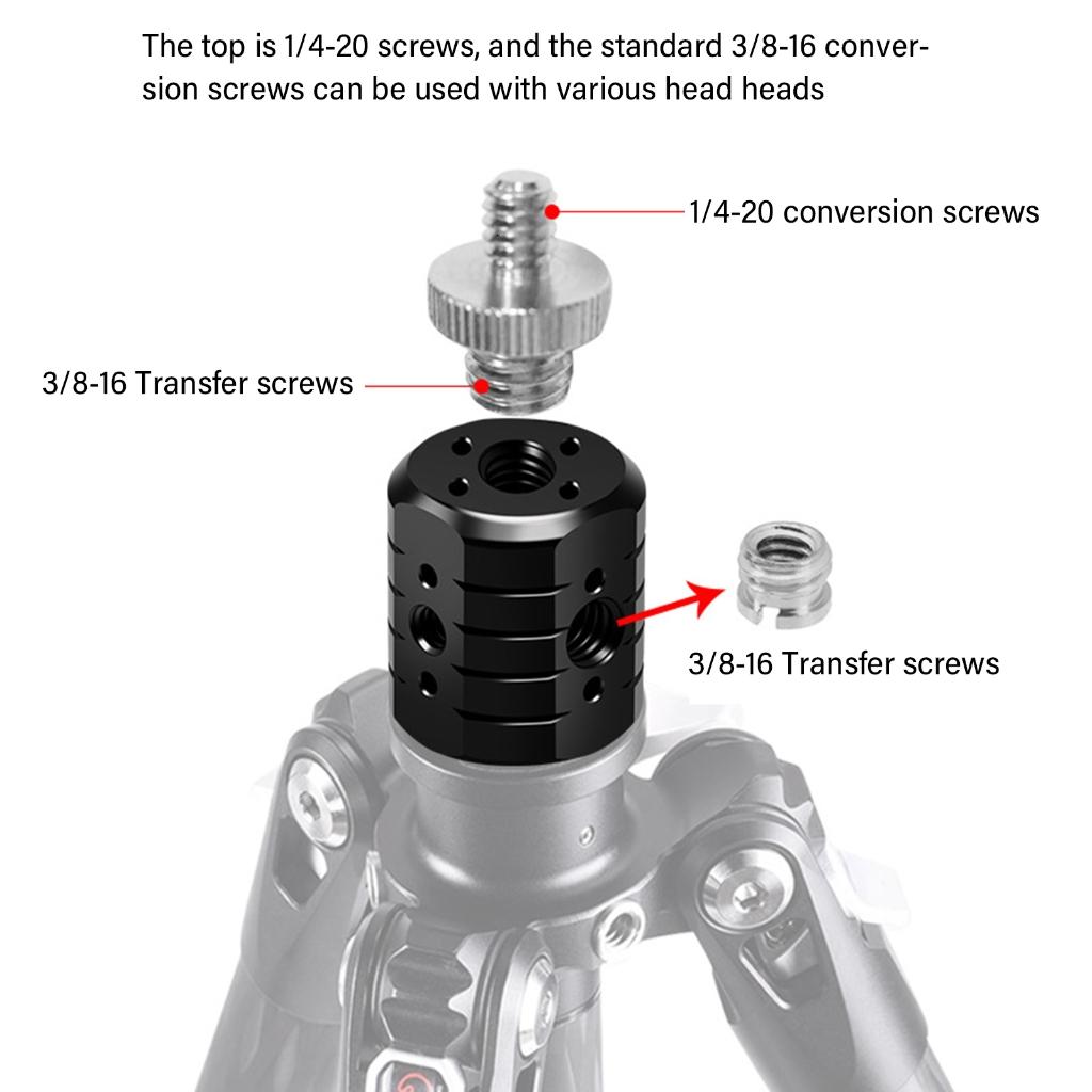 Tripod Screw Hole Steering Seats Camera Mount Extension Camera Mount ...