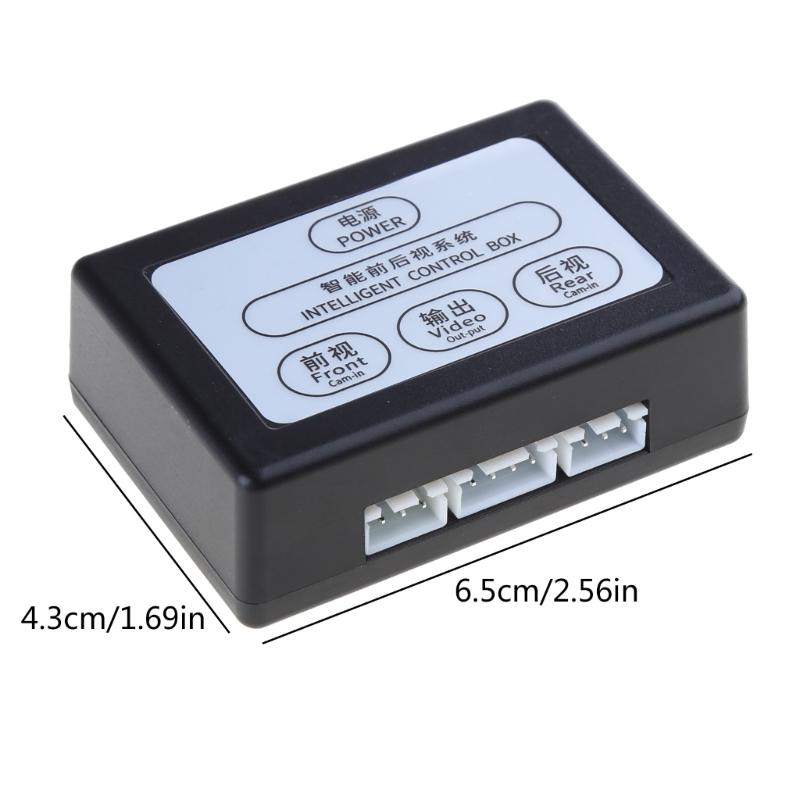 Car Reversing Cameras Switch 2 Way Control Box for Switching Front/Rear ...