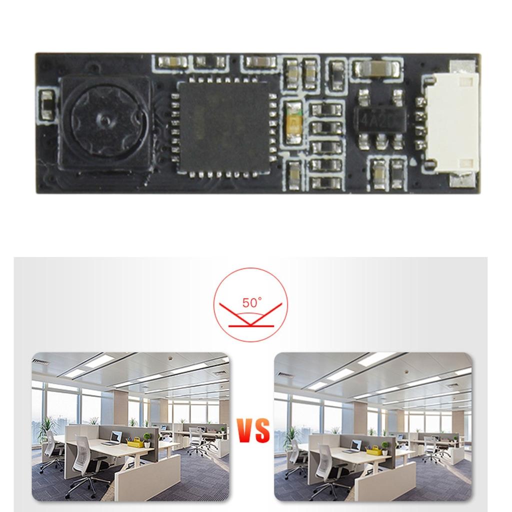 USB Camera Module 0.3MP Face Recognition Webcam Board Photosensitive ...