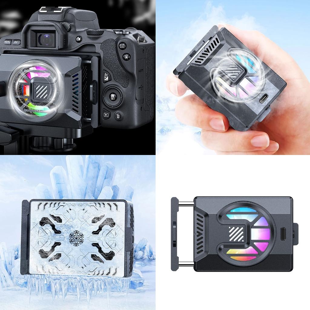Camera Cooling Fan Spring Telescopic Mounting Adjustable Semiconductor ...