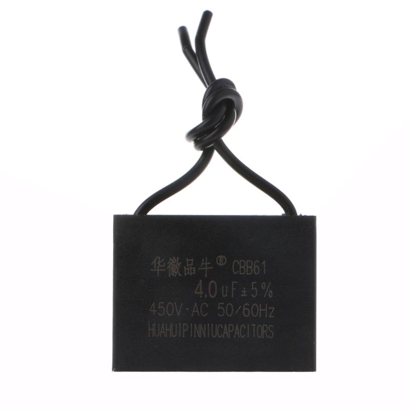 ACS Industrial Capacitors CBB61 Capacitor 450V 1/1.2/1.5/1.8/2/2.5/3/3.5/4/4.5/5/6/7/8/10/12/15/18/20UF Electronic Starter Fan Air Conditioning(450V 1UF General Purpose Industrial AC 1 5/8 In Shaft Diameter Motors - Foto 10