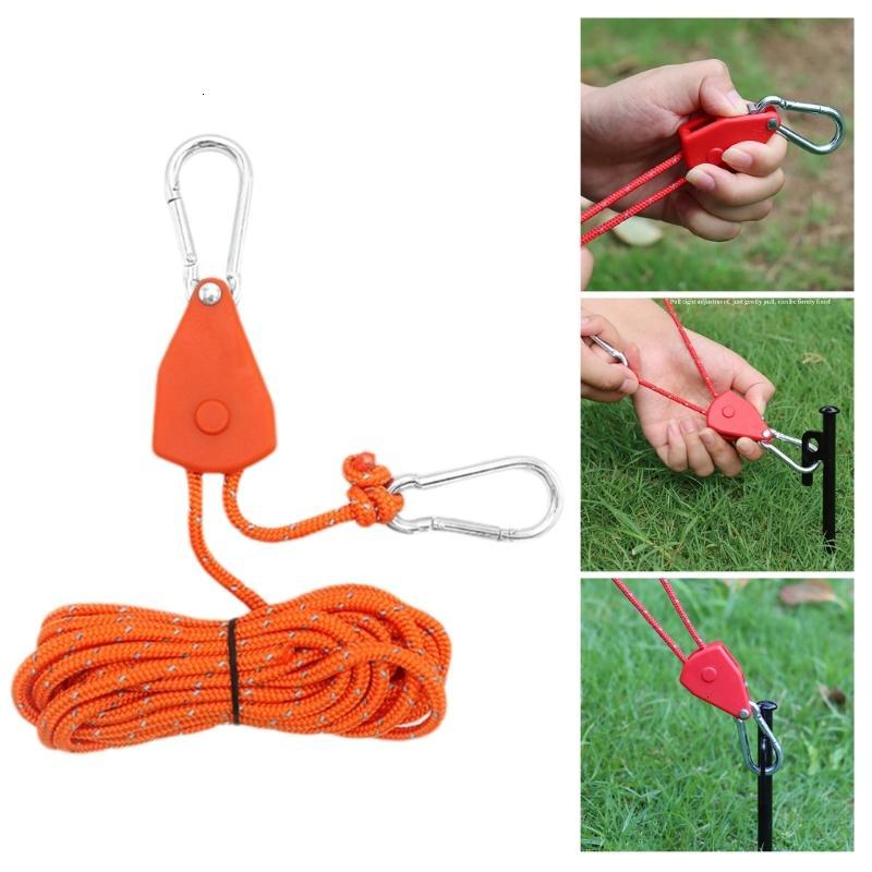 Tent Rope Pulleys Adjuster Fixed Buckle Rope Adjusted Ratchet Pulleys ...