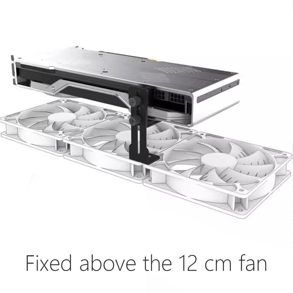 GPU Support Bracket Brace Fan Mounting Adjustable Aluminum Graphics ...