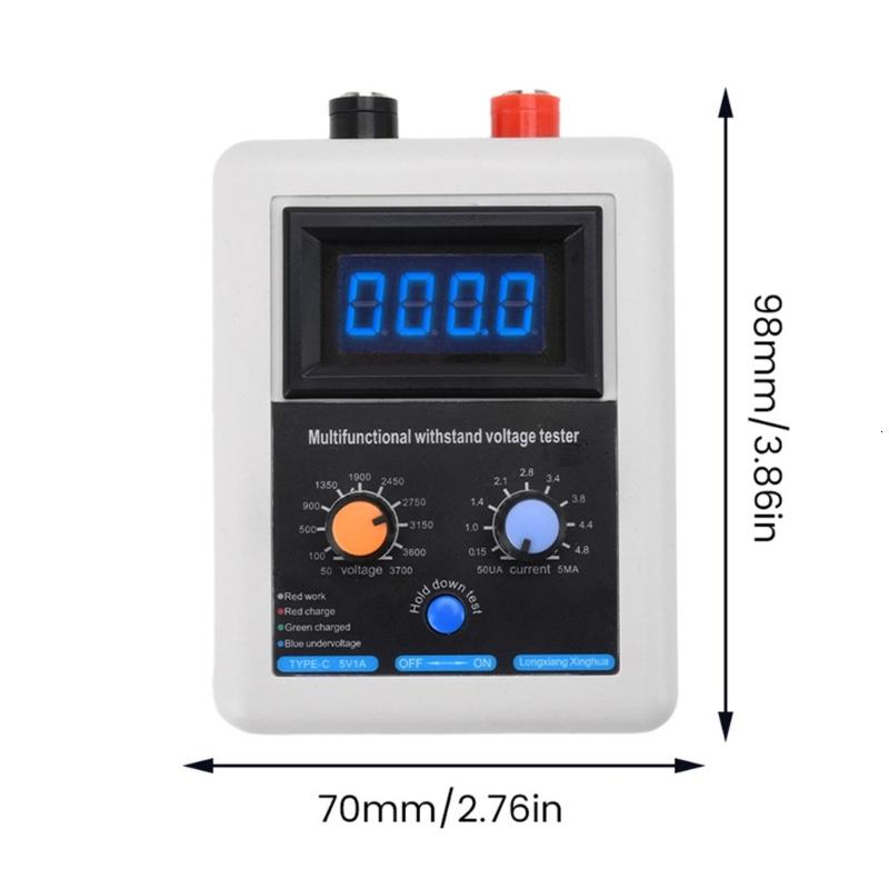 Capability Meter Multifunction Meter 50-3700V Withstand Voltage Tester IGBT Transistor ...