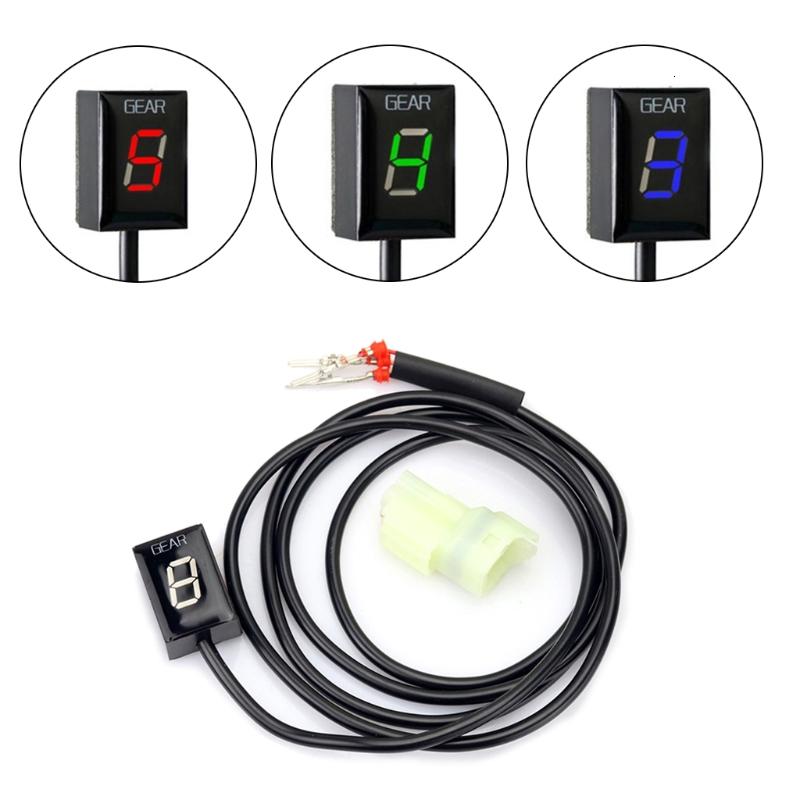 Speedometer Gear Display Universal Speedometer Speed Display Portable Motorcycle Gear Indicator ...