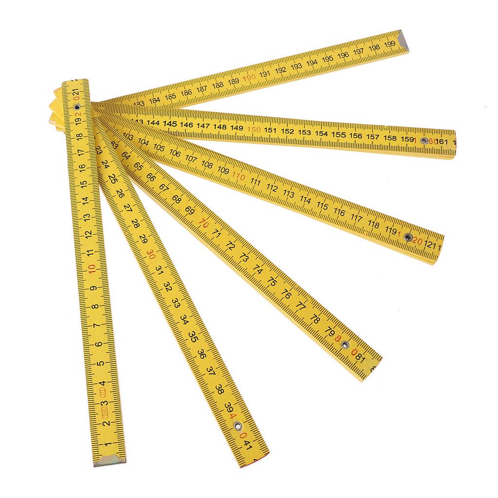 Long Ruler Extend Well Packaged Yellow Ruler Folded to A Small Volume and Long Extended ...