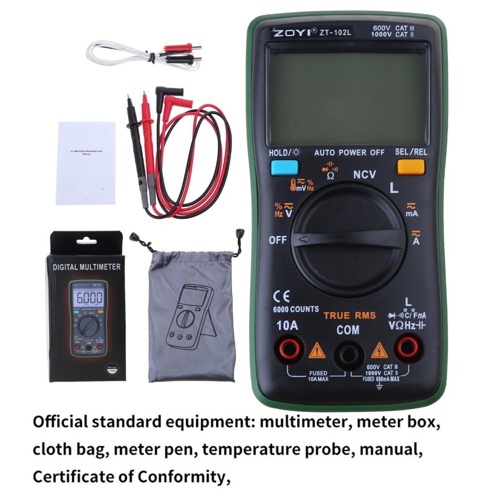 Compact Mini Multimeter Compact & Accurate Inductance Multimeter Portable Multimeter 60H ...