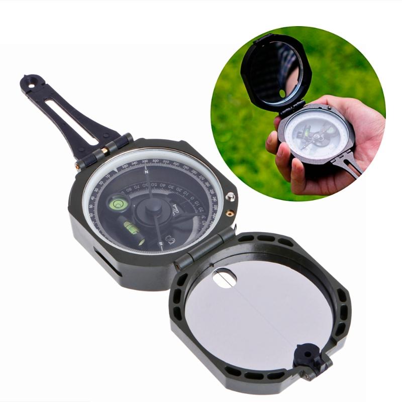 360 Rotation Compass Transport Geological Compass, 0-360 Degree Scale, High-precision ...